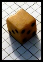 Dice : Dice - 6D - Ivory Colored Vintage with No 1 - Ebay Apr 2013